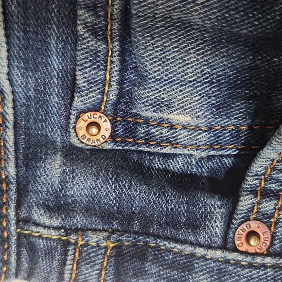 Lucky Brand Jeans Wide Leg Worn Size 30 - Picture 6 of 16